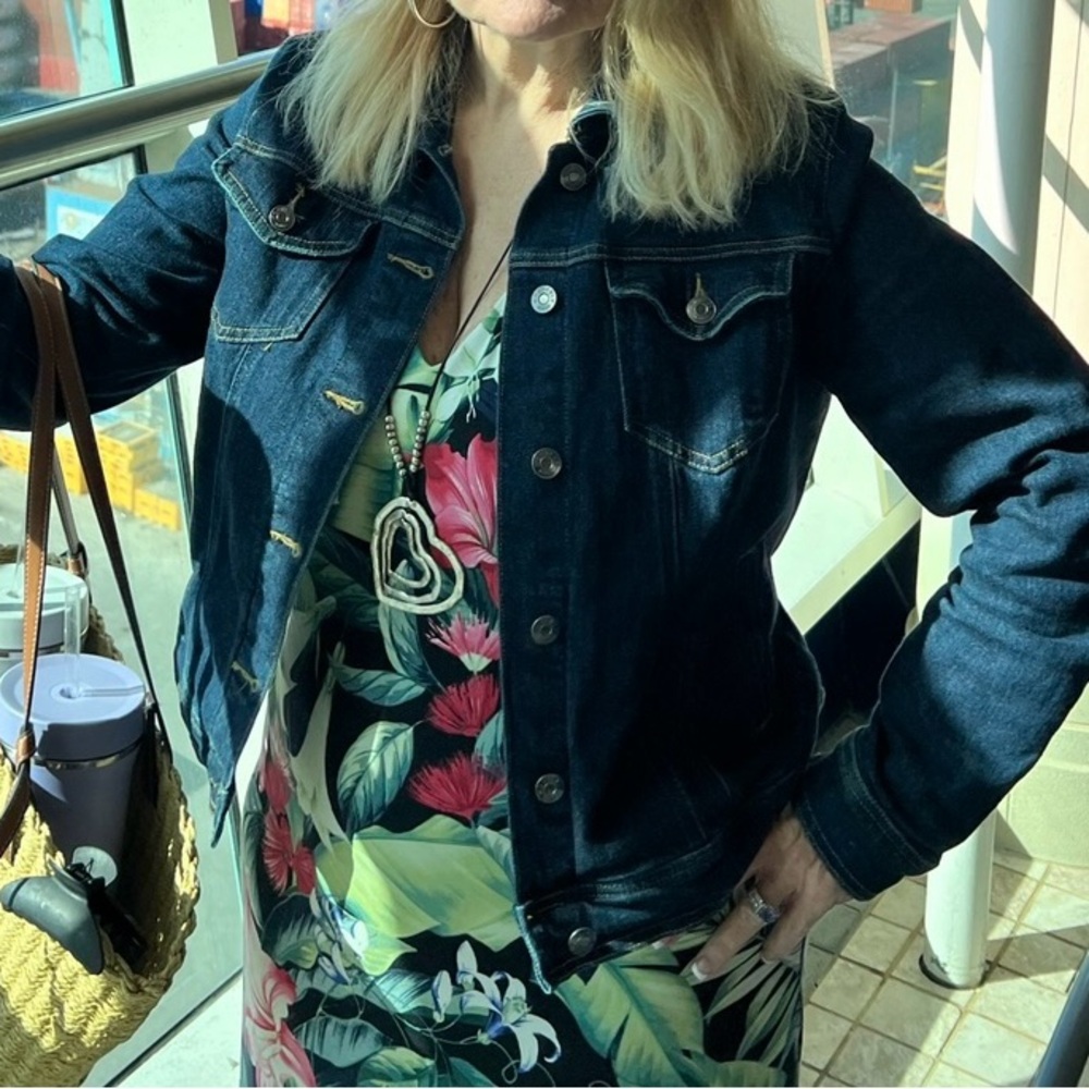 Liz Claiborne Jean Jacket